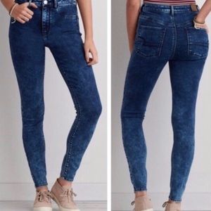 🍒American Eagle sky high Jeggins!